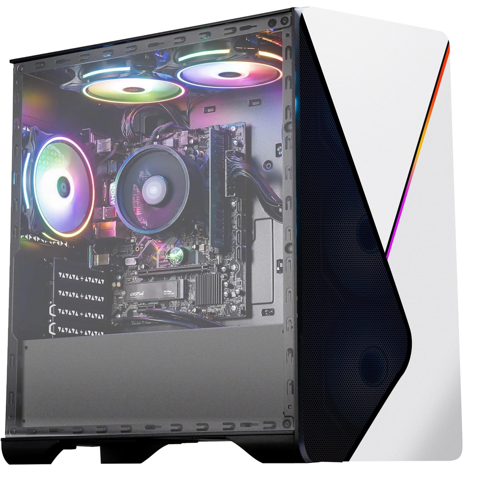Amazon.com: ICEWOLF Gaming Desktop Ryzen 5 5600GT (6 core up
